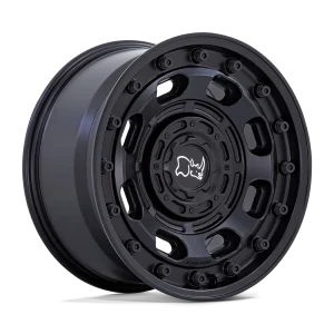 Black Rhino – ATLAS – Black – 16″x8″ -10mm – All weather Wheels – BR007MX16807810N